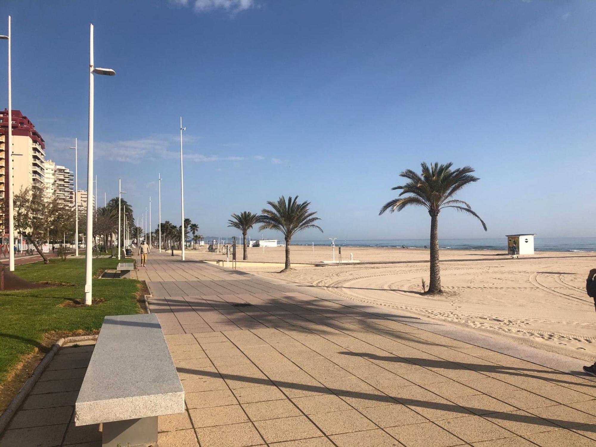 Apartamento Playa de Gandia 1ere ligne El Galeon Exterior foto