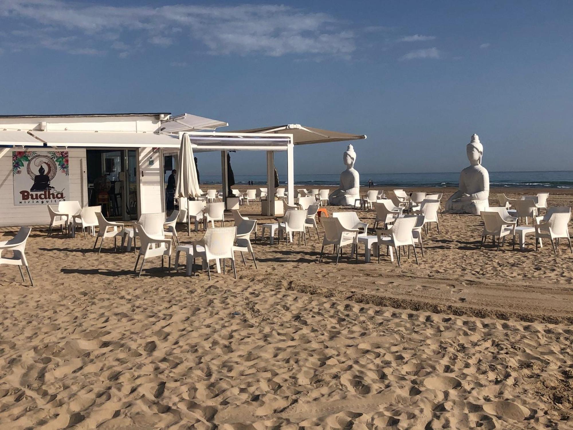 Apartamento Playa de Gandia 1ere ligne El Galeon Exterior foto